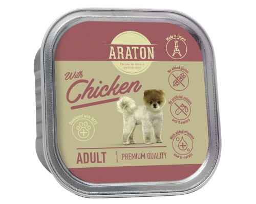 Консерви для собак ARATON Adult with chicken 150 г (KIK45704)