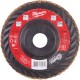 Круг зачистний Milwaukee пелюстковий CERA TURBO SLC50/125, зерно 60, 125 мм (4932472232)