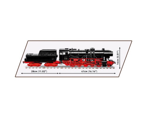 Конструктор Cobi Локомотив DRB Class 52 1:35, 2505 деталей (COBI-6282)
