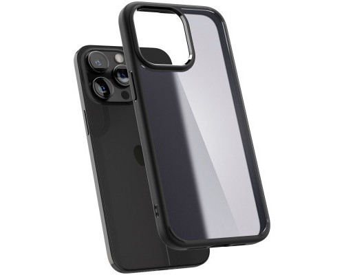 Чохол до мобільного телефона Spigen Apple iPhone 15 Pro Ultra Hybrid Frost Black (ACS06709)