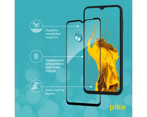 Скло захисне Piko Full Glue Samsung M13 (1283126544965)