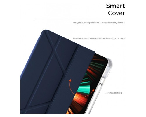 Чохол до планшета Armorstandart Y-type Case with Pencil Holder Apple iPad Pro 12.9 2020 / 2021 Dark Blue (ARM62321) Чохол до планшета Armorstandart Y-type Case with Pencil Holder Apple iPad Pro 12.9 2020 / 2021 Dark Blue (ARM62321)
