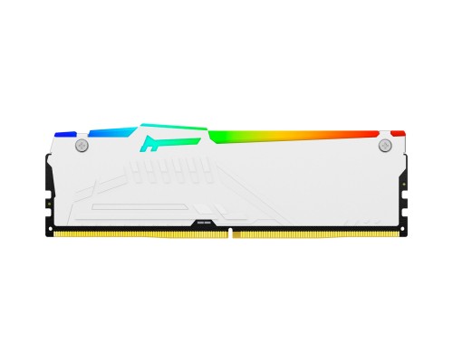 Модуль пам'яті для комп'ютера DDR5 16GB 5600 MHz FURY Beast White RGB Kingston Fury (ex.HyperX) (KF556C40BWA-16) Модуль пам'яті для комп'ютера DDR5 16GB 5600 MHz FURY Beast White RGB Kingston Fury (ex.HyperX) (KF556C40BWA-16)