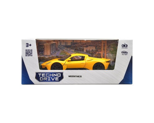 Машина TechnoDrive Maserati MC20 жовтий (250340U) Машина TechnoDrive Maserati MC20 жовтий (250340U)
