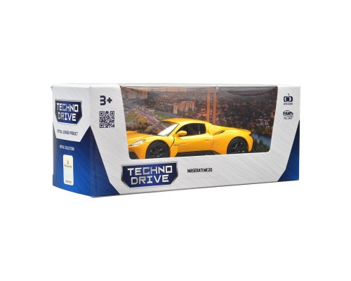 Машина TechnoDrive Maserati MC20 жовтий (250340U) Машина TechnoDrive Maserati MC20 жовтий (250340U)