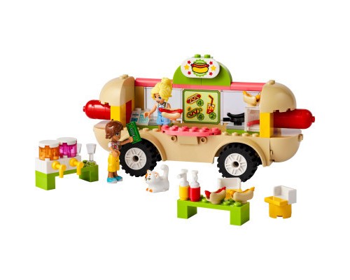 Конструктор LEGO Friends Вантажівка із гот-доґами 100 деталей (42633)