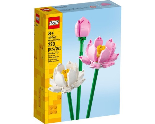 Конструктор LEGO Iconic Квіти лотоса 220 деталей (40647)