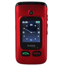 Мобільний телефон Sigma Comfort 50 Shell Duo Type-C Red Black (4827798212516)