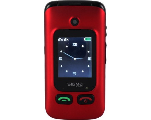 Мобільний телефон Sigma Comfort 50 Shell Duo Type-C Red Black (4827798212516)