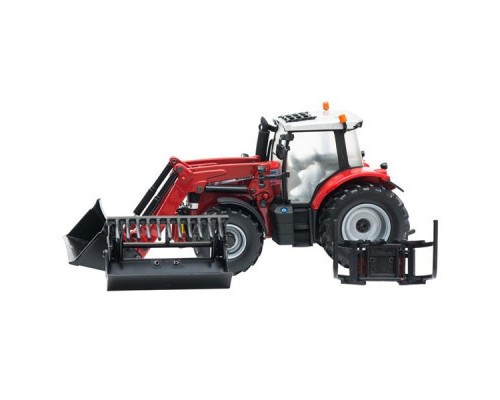 Спецтехніка Britains Трактор Massey Ferguson з фронтальним навантажувачем 1:32 (43082)