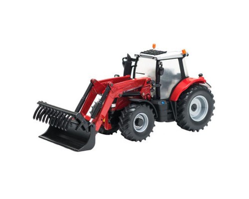 Спецтехніка Britains Трактор Massey Ferguson з фронтальним навантажувачем 1:32 (43082)