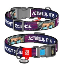 Нашийник для тварин WAUDOG Nylon з QR-паспортом 