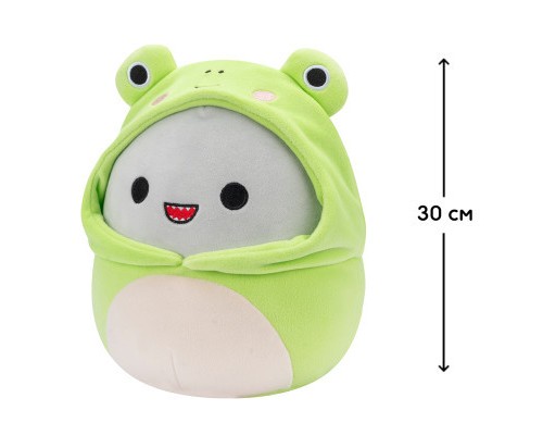 М'яка іграшка Squishmallows Акула Гордон 30 см, у одязі (SQER00932) М'яка іграшка Squishmallows Акула Гордон 30 см, у одязі (SQER00932)