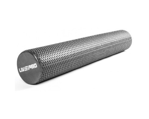 Масажний ролик LivePro Foam Roller LP8230-90 чорний Уні 90 х 15см (6951376100877)