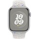 Ремінець до смарт-годинника Apple 45mm Pure Platinum Nike Sport Band - S/M (MUV03ZM/A)