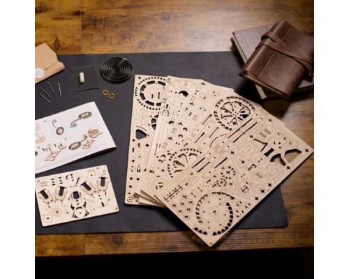 Конструктор Ugears механічний Годинник двигун (70217)