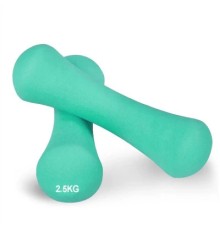 Гантель PowerPlay неопренові 4126 Spartacus 2 х 2,5 кг Мятні (PP_4126_2.5kg_2in)