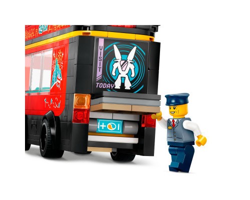Конструктор LEGO City Червоний двоповерховий екскурсійний автобус (60407)