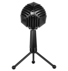 Мікрофон Vertux Sphere LED USB Black (sphere.black)