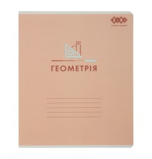 Зошит ZiBi предметний PASTEL 48 аркушів клітинка, геометрія (ZB.1701-11)