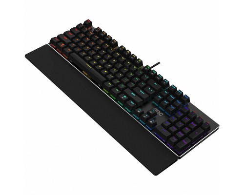 Клавіатура AOC GK500 RGB Outemu Red USB Black (GK500DR2R)