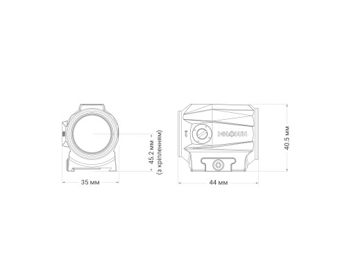 Коліматорний приціл Holosun SCRS RD 2 (747040)