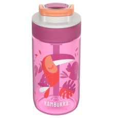 Пляшка для води Kambukka Lagoon 400 мл Toekan Love рожевий (11-04046)