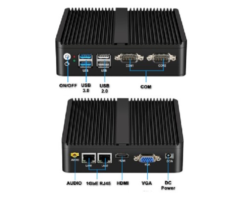 Промисловий ПК Syncotek GOLE BOX-1 J4125/8GB/128GB SSD/USBx4/RS232x2/LANx2VGA/HDMI (S-PC-0089)
