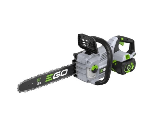 Ланцюгова пила EGO CS1411E KIT, 56В, шина 35см, 52лан, 3/8P, 1,1мм, акум. 2,5Ah + ЗП (F840022016)