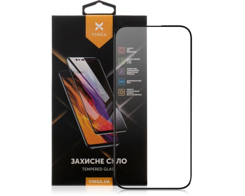 Скло захисне Vinga Apple iPhone 16 (VGIP16)