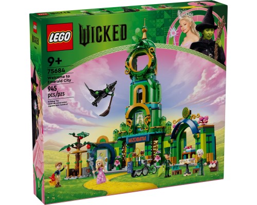 Конструктор LEGO Wicked Ласкаво просимо до Смарагдового міста 945 деталей (75684)
