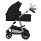 Коляска Lionelo 3 в 1 Amber 3 Black Silver (LO-AMBER BLACK SILVER (3in1))
