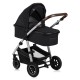 Коляска Lionelo 3 в 1 Amber 3 Black Silver (LO-AMBER BLACK SILVER (3in1))