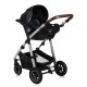 Коляска Lionelo 3 в 1 Amber 3 Black Silver (LO-AMBER BLACK SILVER (3in1))