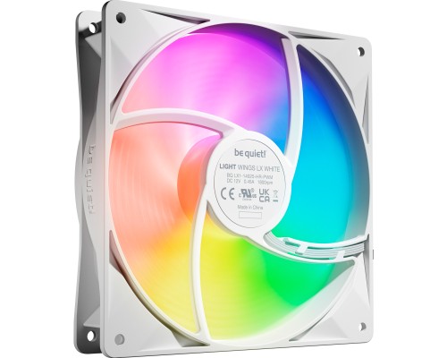 Кулер до корпусу Be quiet! LIGHT WINGS LX 140mm PWM high-speed білий (BL131)