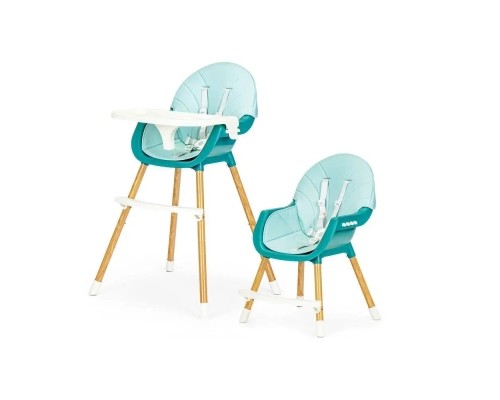 Стілець для годування Ecotoys 2 в 1 SMART Blue (HA-004 BLUE)