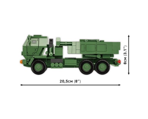 Конструктор Cobi РСЗВ Himars M142 (UA/PL/US), 604 деталі (COBI-2626)