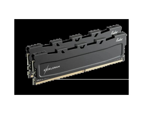 Модуль пам'яті для комп'ютера DDR5 32GB (2x16GB) 6400 MHz Black Kudos eXceleram (EK50320643238CD)