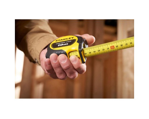 Рулетка Stanley CONTROCONTROL-LOCK 10мх25мм двостороння шкалаL-LOCK 10мх25мм, двосотроння шкала (STHT37233-0)