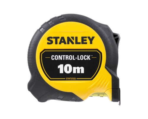 Рулетка Stanley CONTROCONTROL-LOCK 10мх25мм двостороння шкалаL-LOCK 10мх25мм, двосотроння шкала (STHT37233-0)