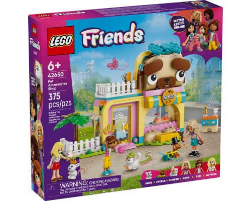 Конструктор LEGO Friends Магазин аксесуарів для домашніх улюбленців (42650)