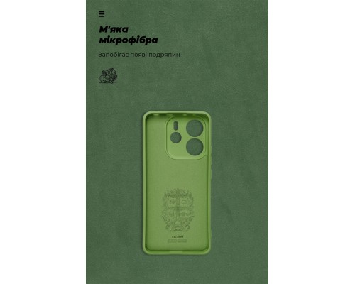 Чохол до мобільного телефона Armorstandart ICON Xiaomi Redmi Note 14 4G Camera cover Green (ARM79817)