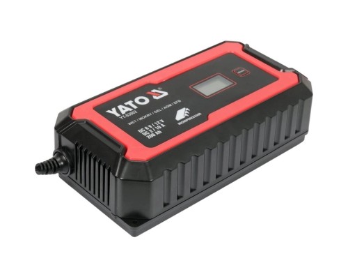Зарядний пристрій для автомобільного акумулятора Yato YT-83002