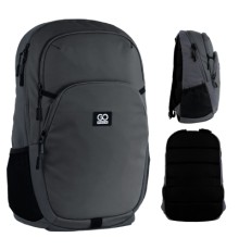 Рюкзак шкільний GoPack Education Teens 185 темно-сірий (GO25-185L-1)