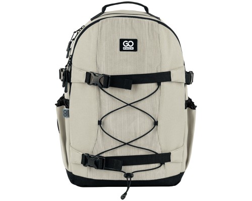 Рюкзак шкільний GoPack Education Teens 186 бежевий (GO25-186L-4)
