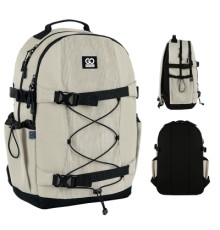 Рюкзак шкільний GoPack Education Teens 186 бежевий (GO25-186L-4)