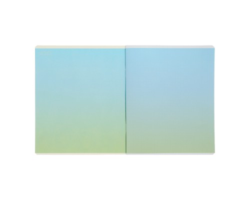 Зошит ZiBi GRADIENT 48 аркушів, клітинка світло-блакитний (ZB.1702-30)