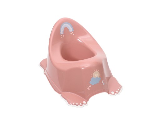 Горщик Tega Baby антиковзкий METEO pink (ME-001-123)