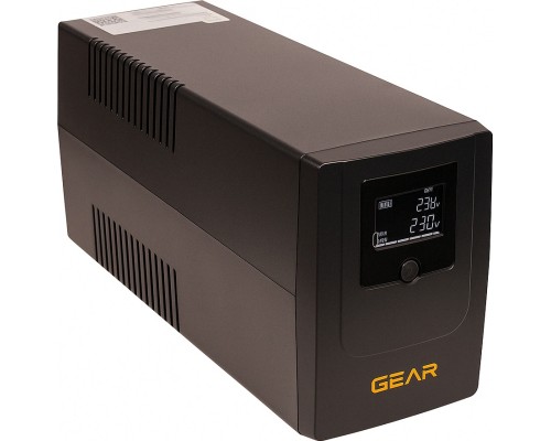 Пристрій безперебійного живлення GEAR GU-1500PLCD