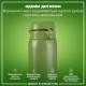 Пляшка для води ION8 OneTouch Stainless Steel 1200 мл Khaki Green (I8SS1000KGRE)
